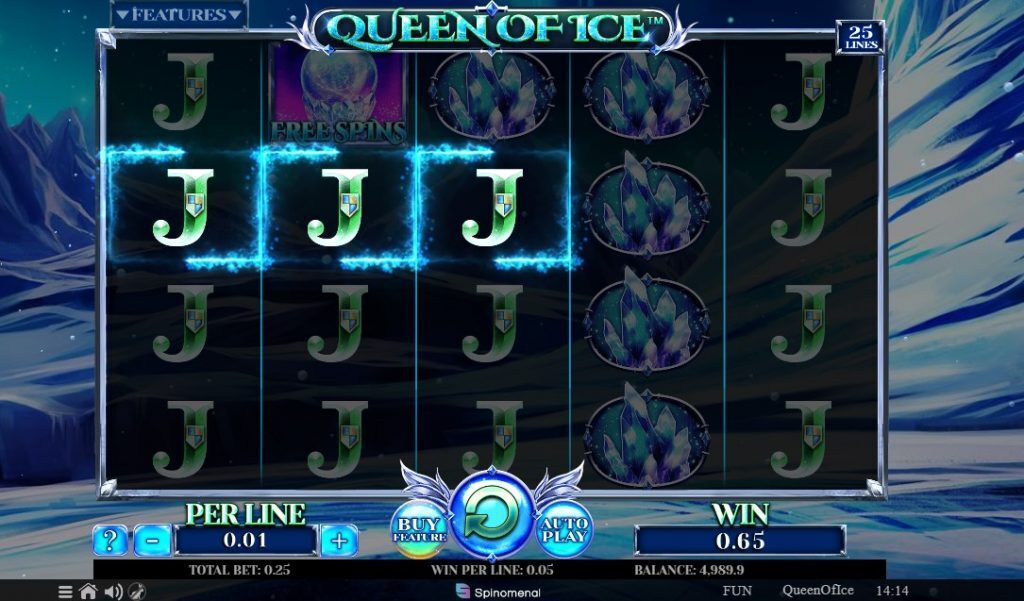 Queen of Ice Main Game