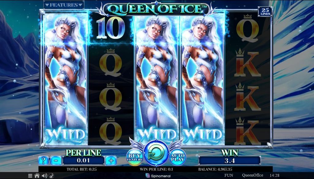 Queen of Ice Stacked Wilds